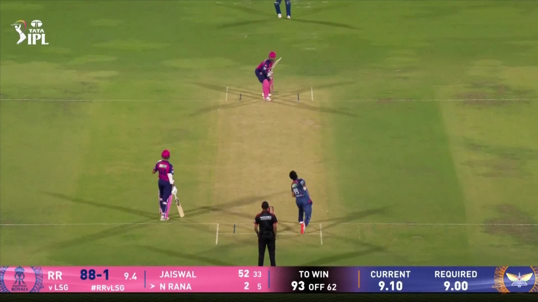 IPL 2025 Highlights Match 36 | RR vs LSG