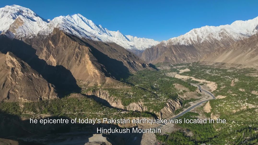⁣Today Earthquake of magnitude 4.7 strikes Pakistan's Swat district