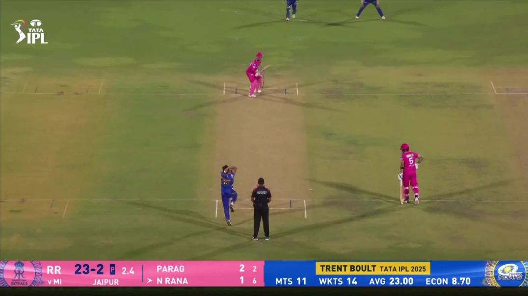 ⁣IPL 2025 Highlights Match 50 | RR vs MI