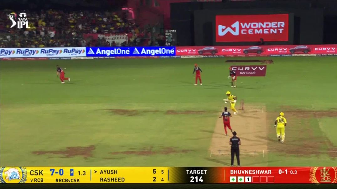 ⁣IPL 2025 Highlights  Match 52 | RCB vs CSK