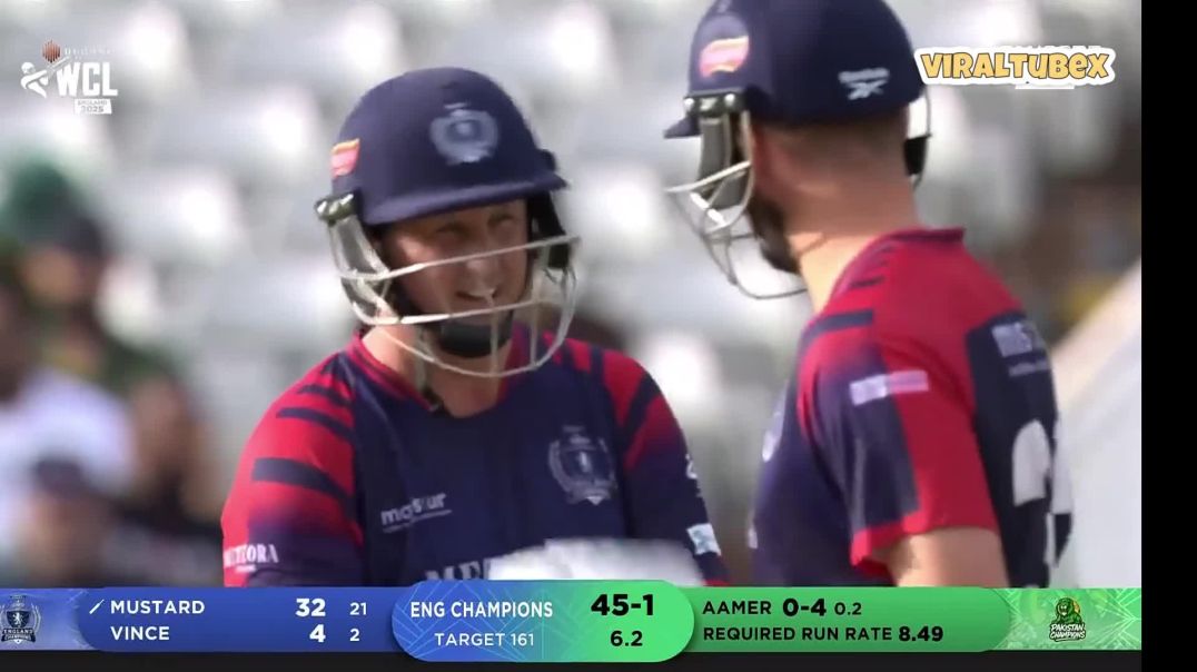 ⁣England Champions vs Pakistan Champions  Match 1 | World Championship of Legends 2025