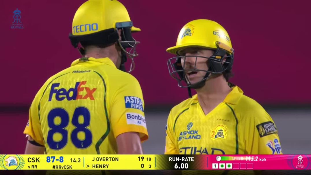 IPL 2026 Highlights Match 3 | RR vs CSK